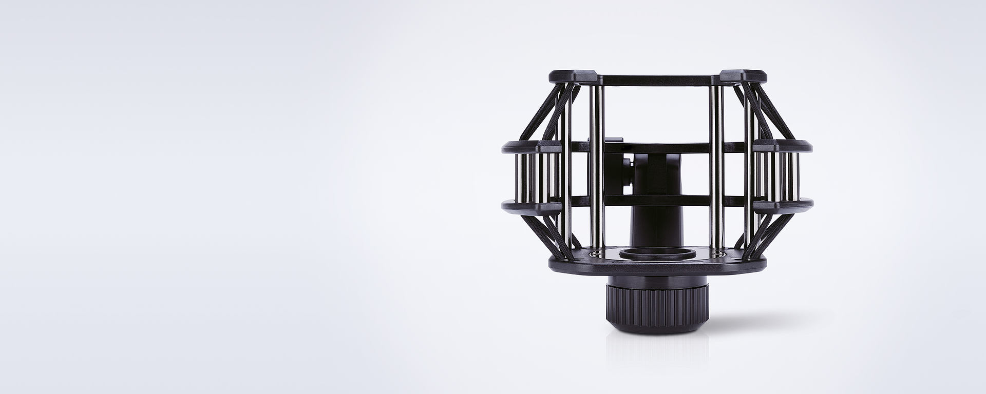 Shock mount on white background