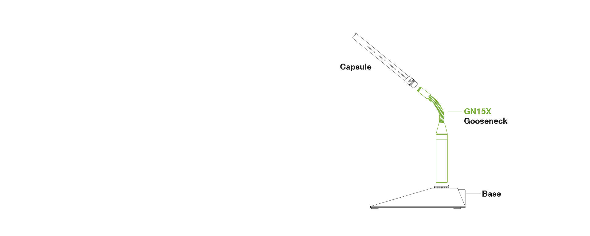 Conference series GN15X gooseneck