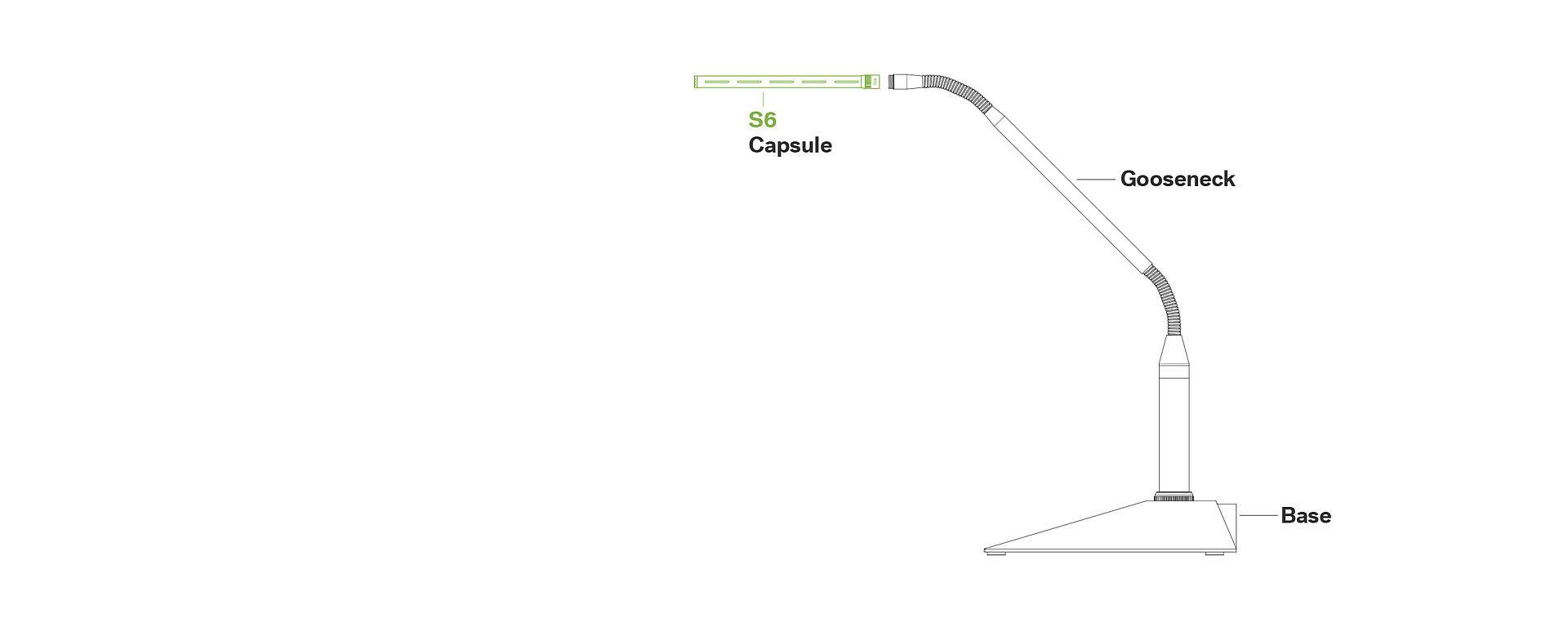 Conference series S6 condenser capsule