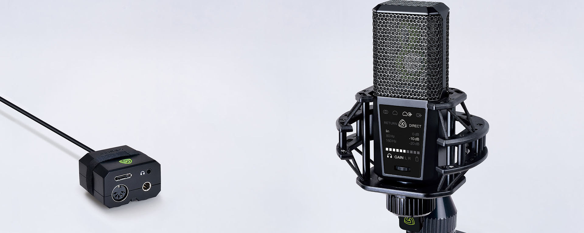 DGT 650 professional USB microphone with interface