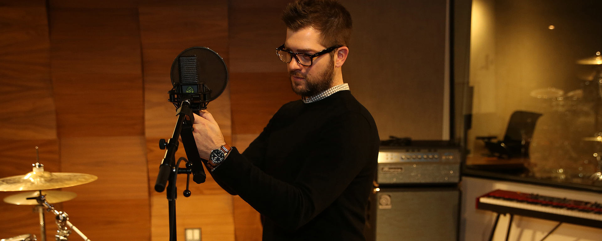 Atlantic records using LEWITT microphones the LCT 840 reference tube mic and the world's quitest microphone LCT 550